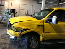 Wrecked Truck
