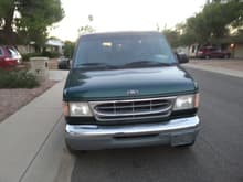 99 Ford E350 Front