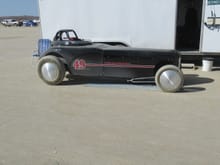 At El Mirage last year with our trailer.
