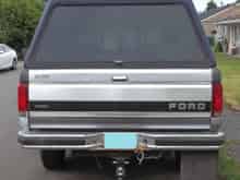 Replacement Lariat tailgate with Diesel badge  from 1993 parts truck.