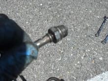 this is why I lost power steering, that nut became unseated from the ring below it.. 30$ fix, not 130$ power steering pump!