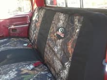 mossy oak camo bench seat cover