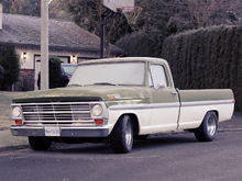 1969 Ford F100 Frosty Morning