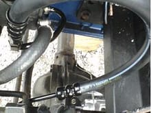 1978 Bronco spliced steering hose