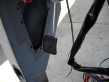 11-2-2010: Here's the 15&quot; CNC clutch pedal.