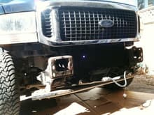Curt Front Hitch Install
