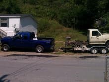 First time towing with the stroker.