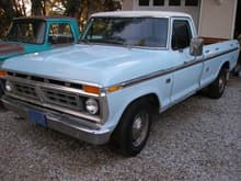 1976 F130!!  Blue Truck