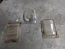 40 and 41 park lamp glass $25 for the set