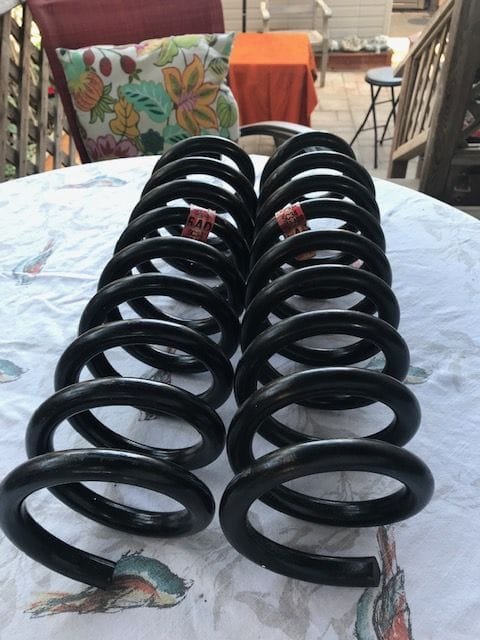 Steering/Suspension - 2005 - 2019 F250 F350 Super Duty Snow Plow 5600 Lb Coil Springs - Used - 2005 to 2019 Ford F-350 Super Duty - 2005 to 2019 Ford F-250 Super Duty - Salinas, CA 93906, United States
