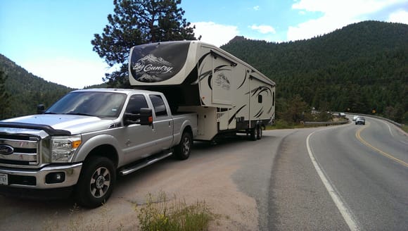 Silver Beast and C.OW. at Estes Park, Colorado