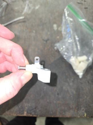 I added this ground switch to my parking brake assembly.  Now the brake light in the dash can be functioned by any 1 of 3 ways.  In key start position, if parking brake is on, or if hydraulic imbalance of front or rear brakes.  I forgot to take a finished picture