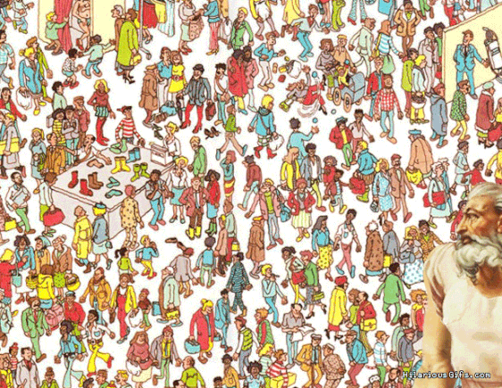 Where's Waldo?

God knows.