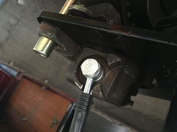 I had to machine new slots in the calipers to re-index the direction the brake lines attach / exit.  Otherwise, they'd hit the axle housing.