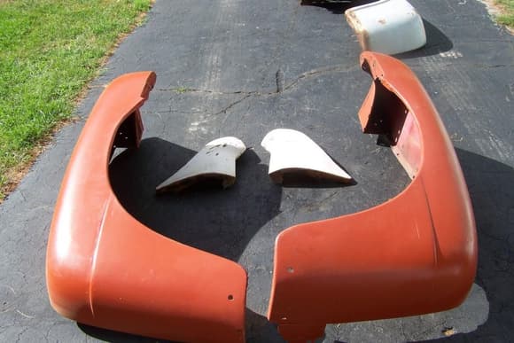 51 ford scrounged replacement fenders