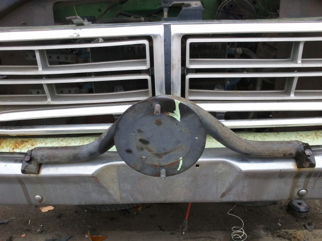 Ford van full size spare tire carrier #2