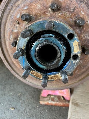 Subject nut in the center.