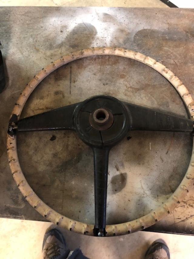 original looking steering wheel, but smaller - Ford Truck Enthusiasts