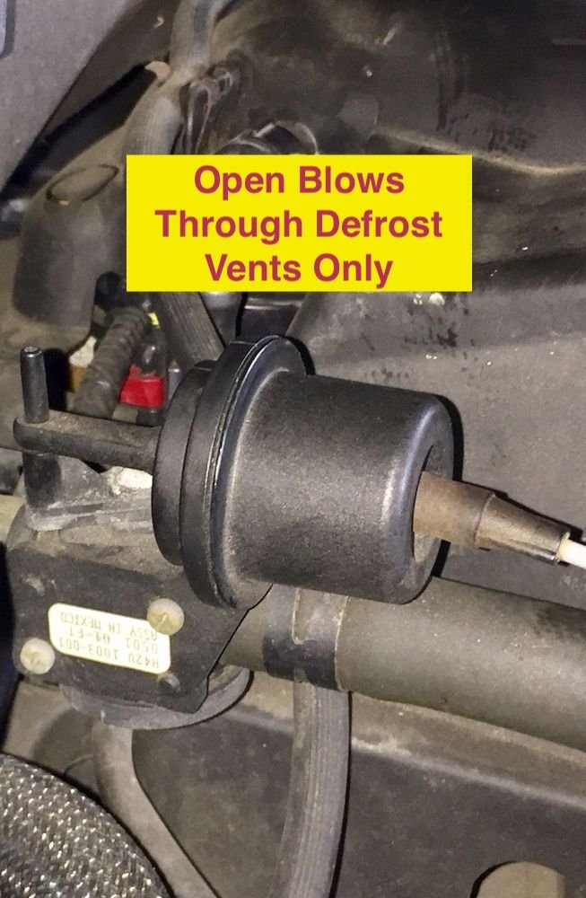 Vacuum Actuator AC Blend Door Issue Ford Truck Enthusiasts Forums