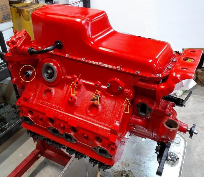 292 oil sender location Ford Truck Enthusiasts Forums