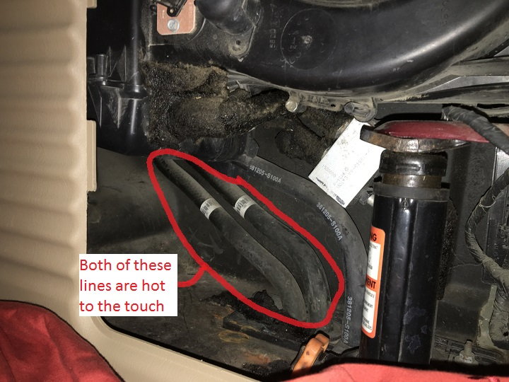 2000 ford excursion heat not working