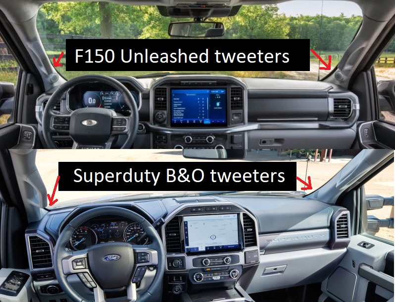 F150 tweeter best sale