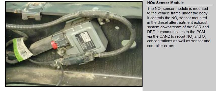 P20BA code? - Ford Truck Enthusiasts Forums Ford 6.7 Nox Sensor Bank 1 Sensor 1 Location