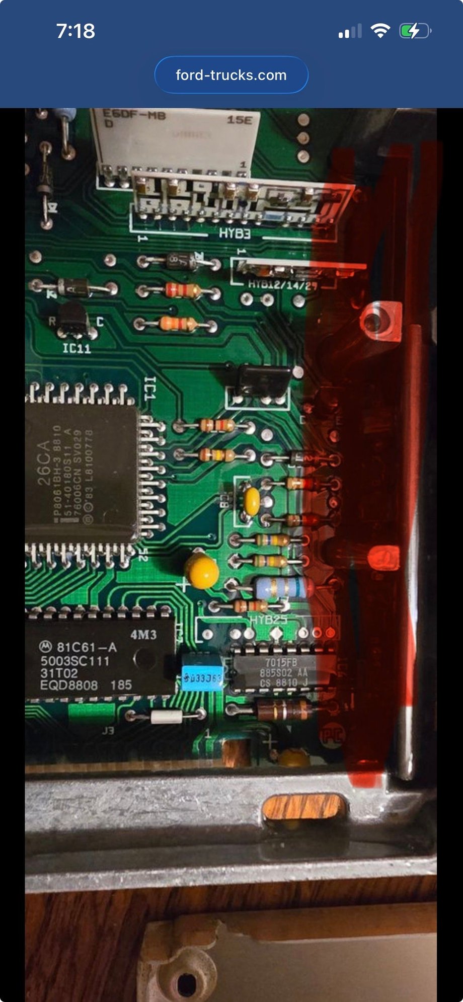 Turn this area into the light