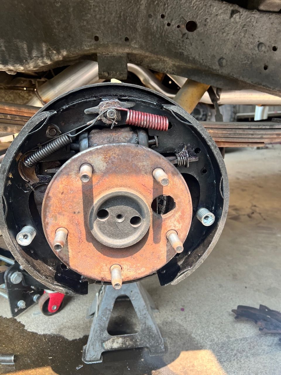 Right Rear Drum doesn’t fit after replacing shoe linings - Ford Truck ...