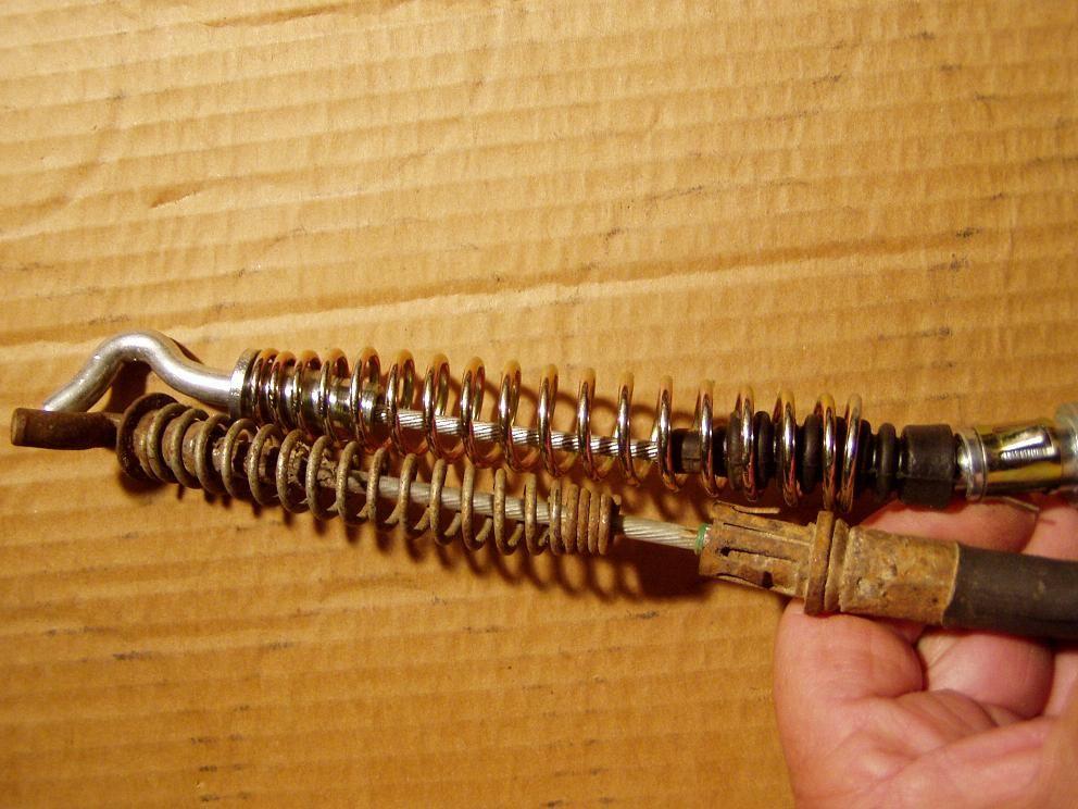 2001 Parking Brake Cable Replacement Autozone spring is longer than OEM