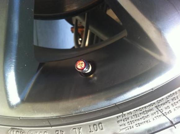 BIO HAZARD VAVLE STEM CAPS