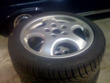 1999 porsche boxter stock wheels with snow tires