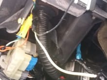 The Cut Wire Under Steering. What Wire is This?