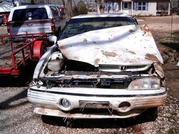 After rolling three times.Just a scatch on the elbow from crawling out.Very lucky