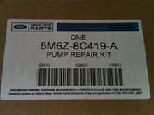 MECS pump replacement kit part number
