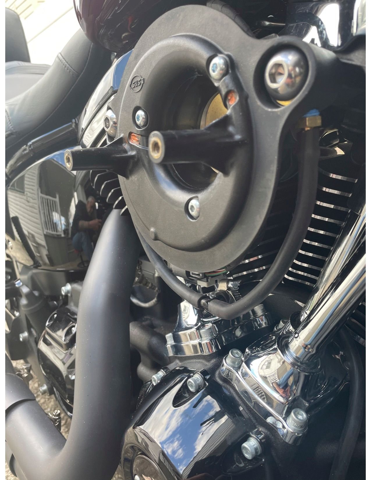 S&S stealth air cleaner breather bolts Harley Davidson Forums