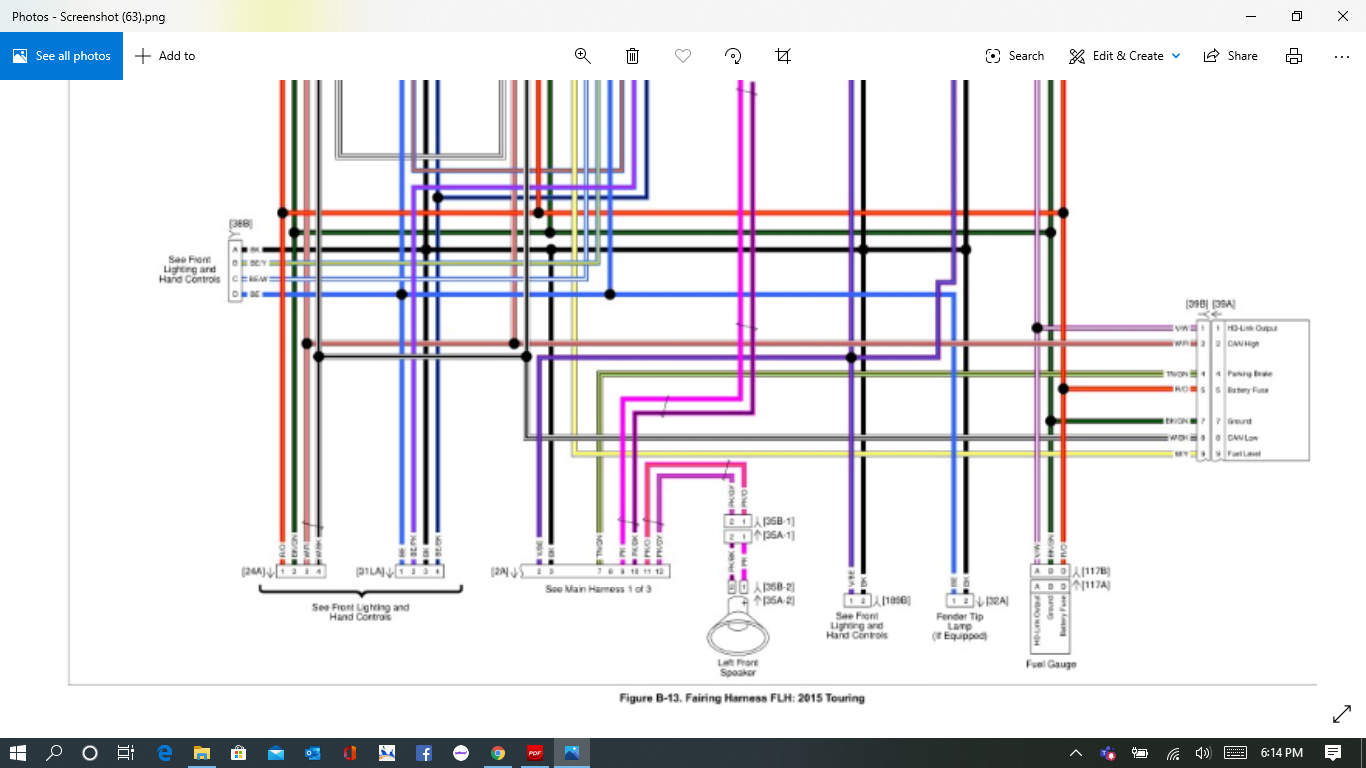 No instrument lights, speedo, tach or cruise control Harley Davidson