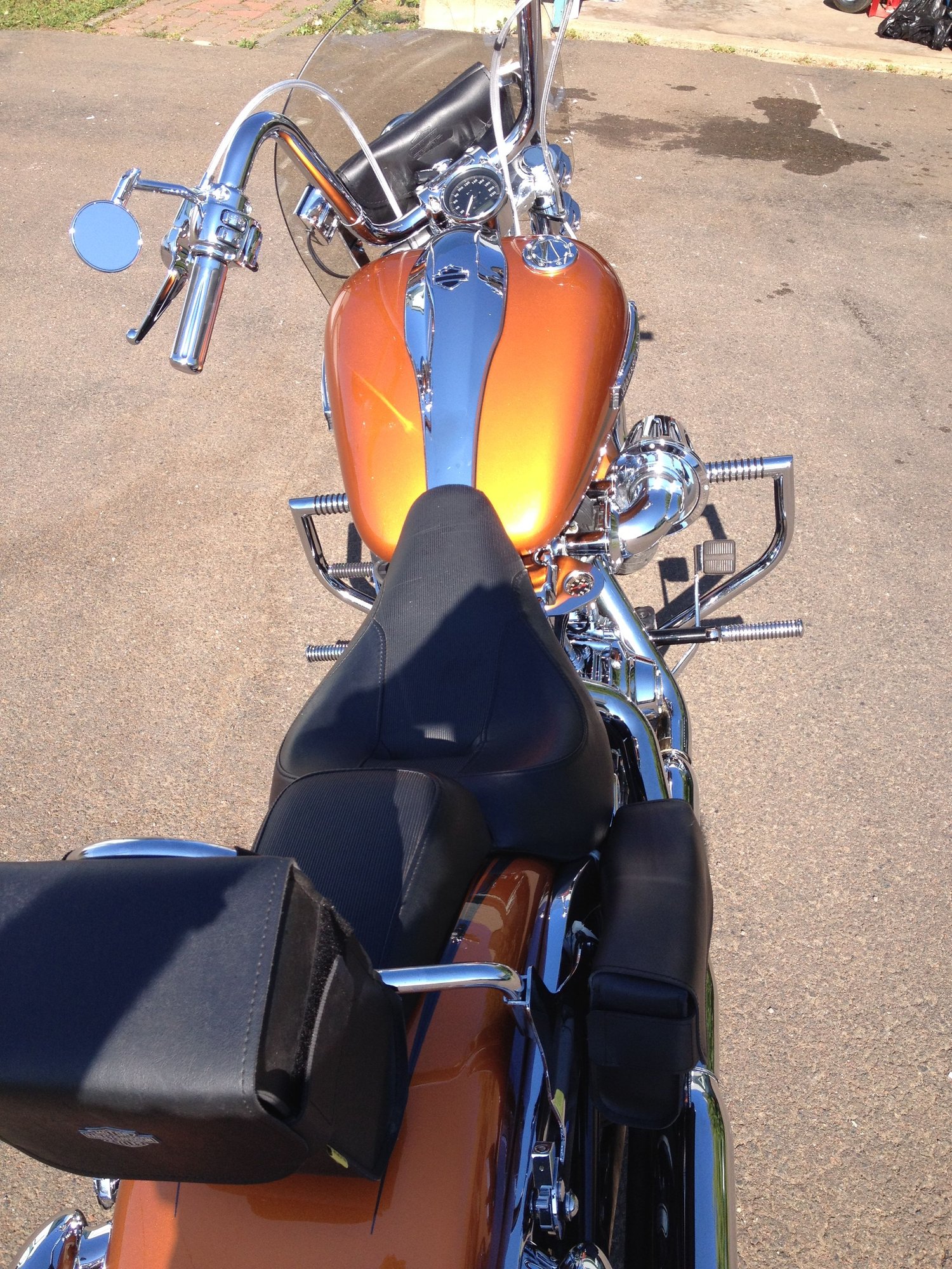 street glide mirrors with apes