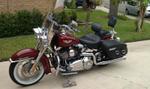 Mrs Q's 2009 Deluxe Bagger