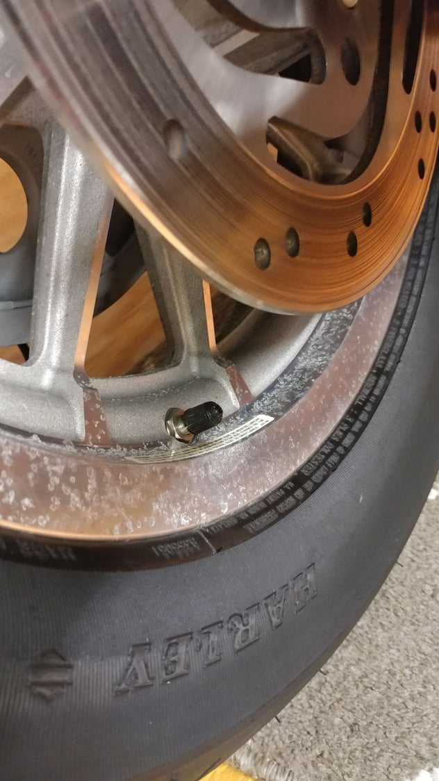 Wheel rust removal  Harley Davidson Forums
