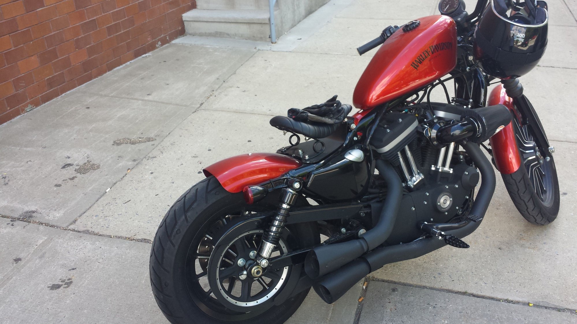 bobber rear seat