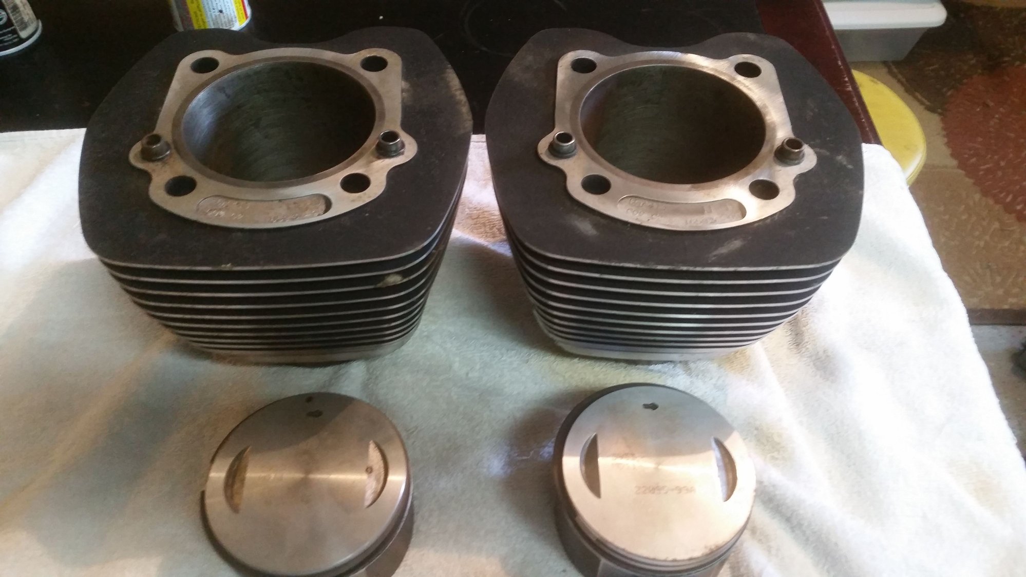 1659399 NEW JUGS AND PISTONS 88 / 96 tc Harley Davidson Forums
