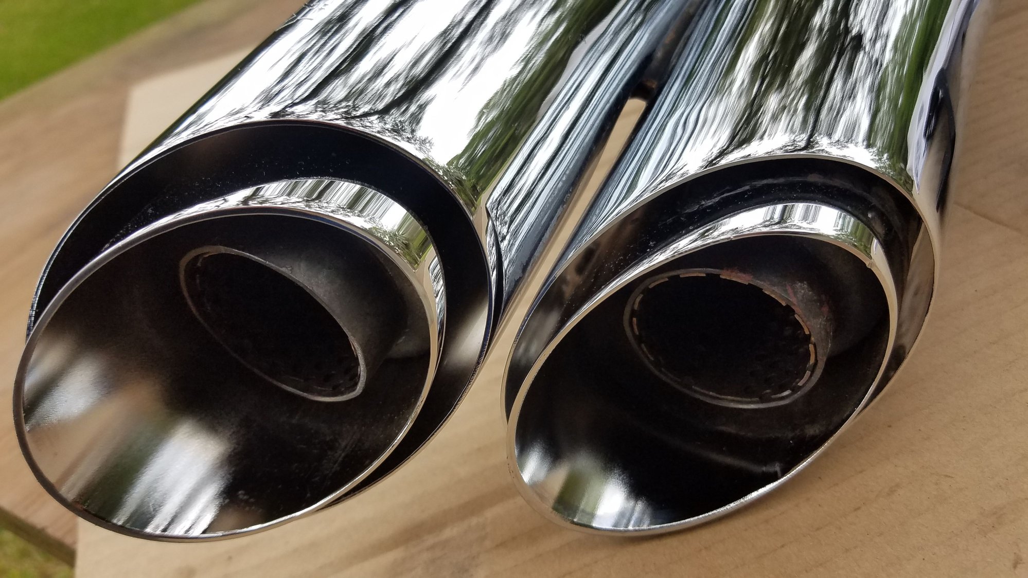 Vance and Hines 26063 Super Radius Exhaust System Chrome ...