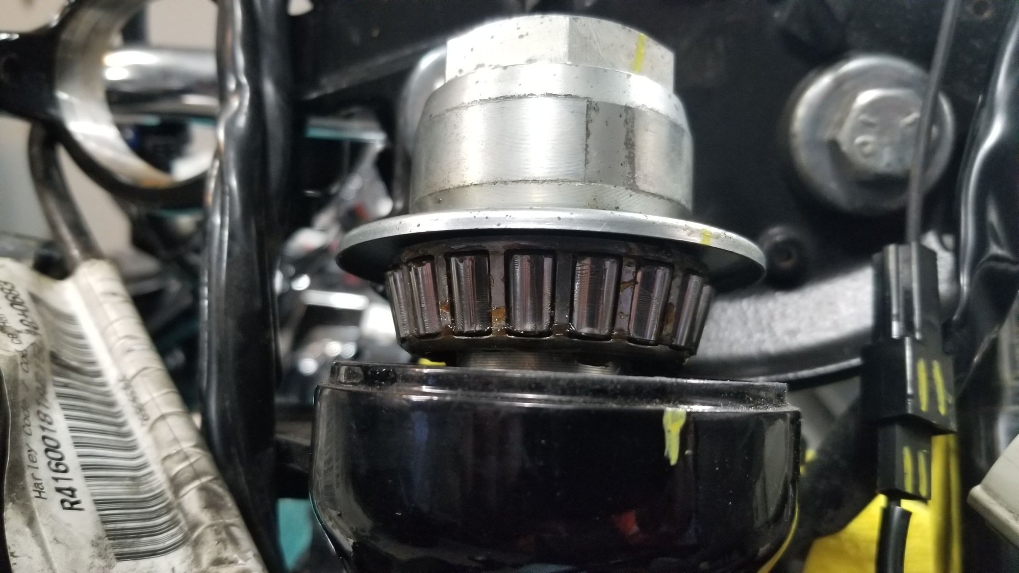 Steering head bearing Harley Davidson Forums