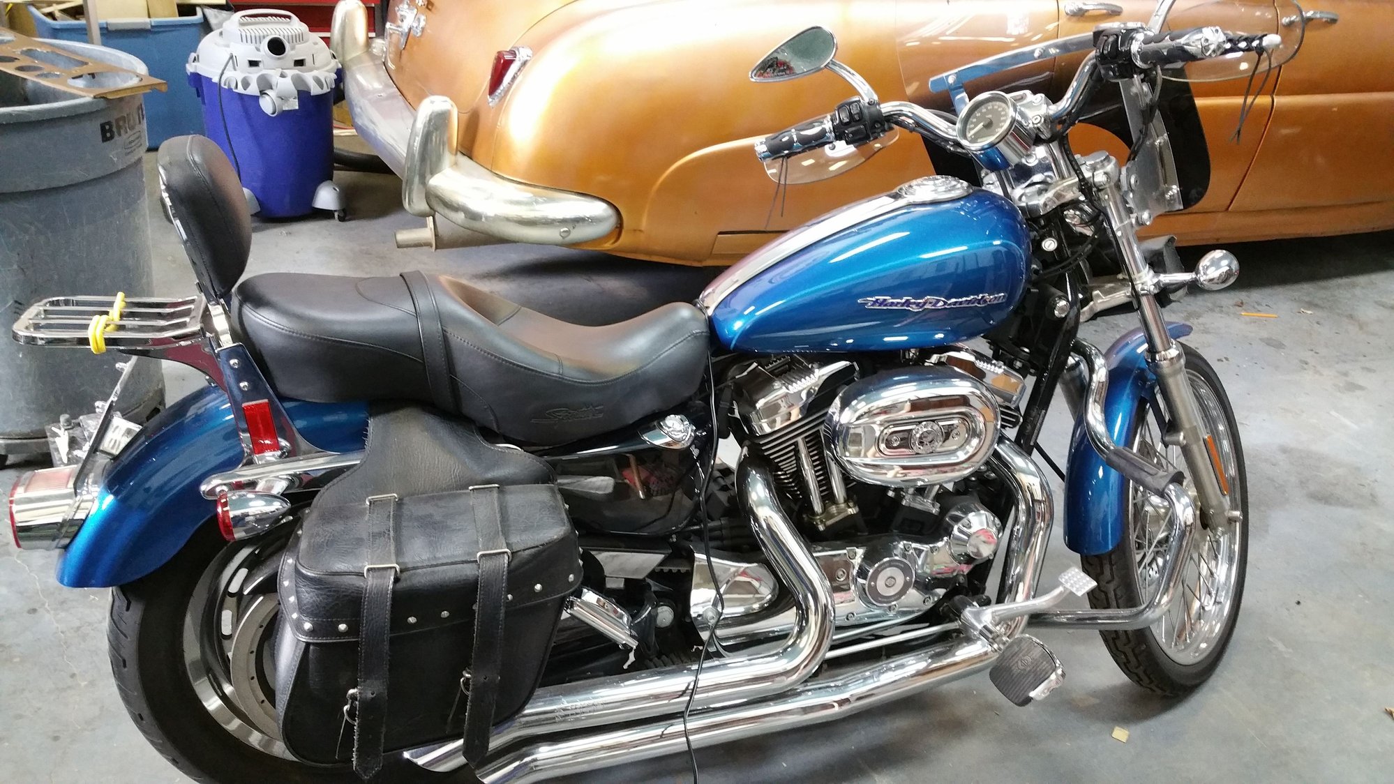 Calling All Sportster Baggers...Post Pics of your Bagger ...