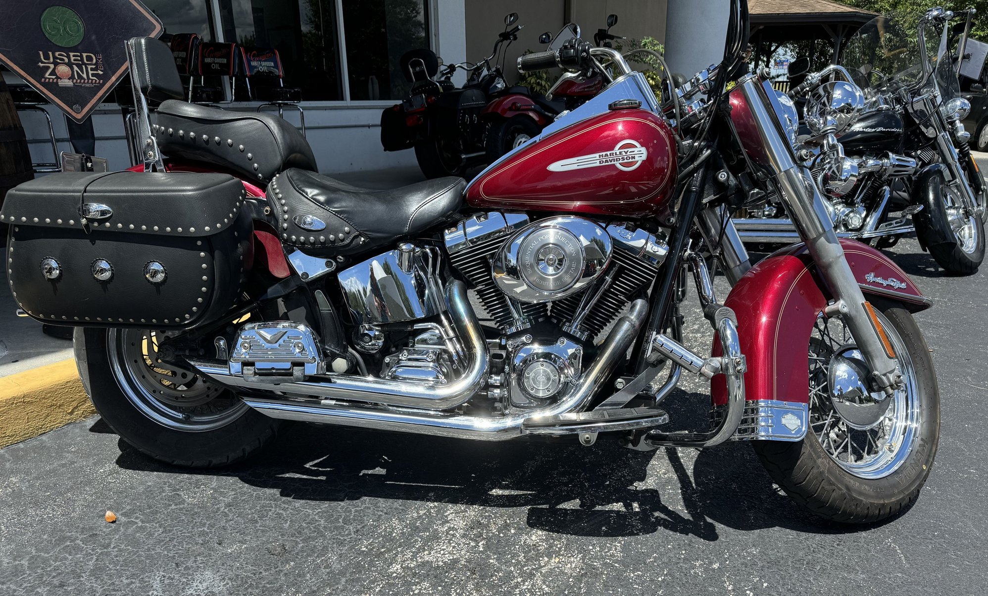 While it was still on the orphan lot at my local dealer for its auction. 