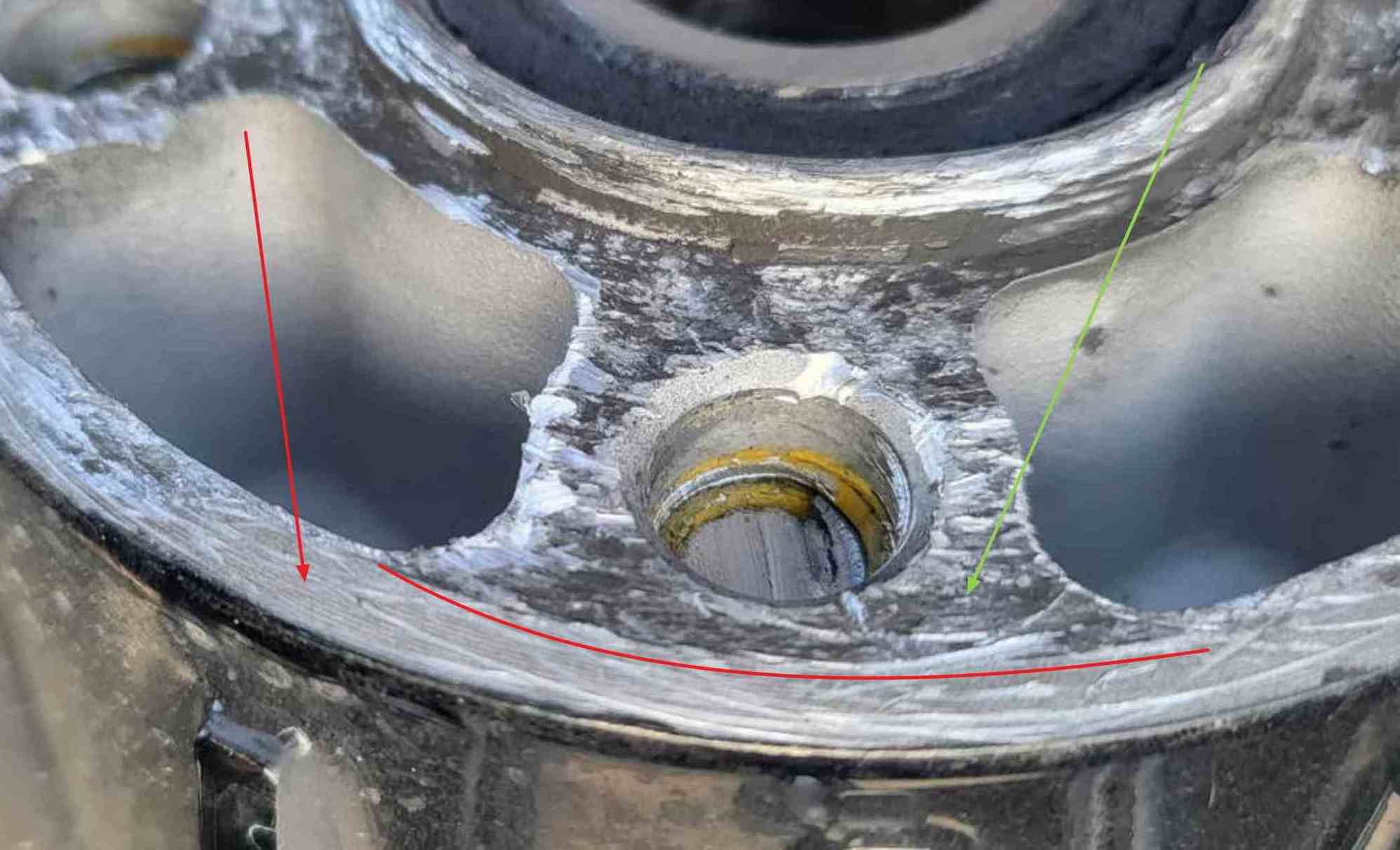 Another story of pulley bolts backing out after a wheel swap Page 7