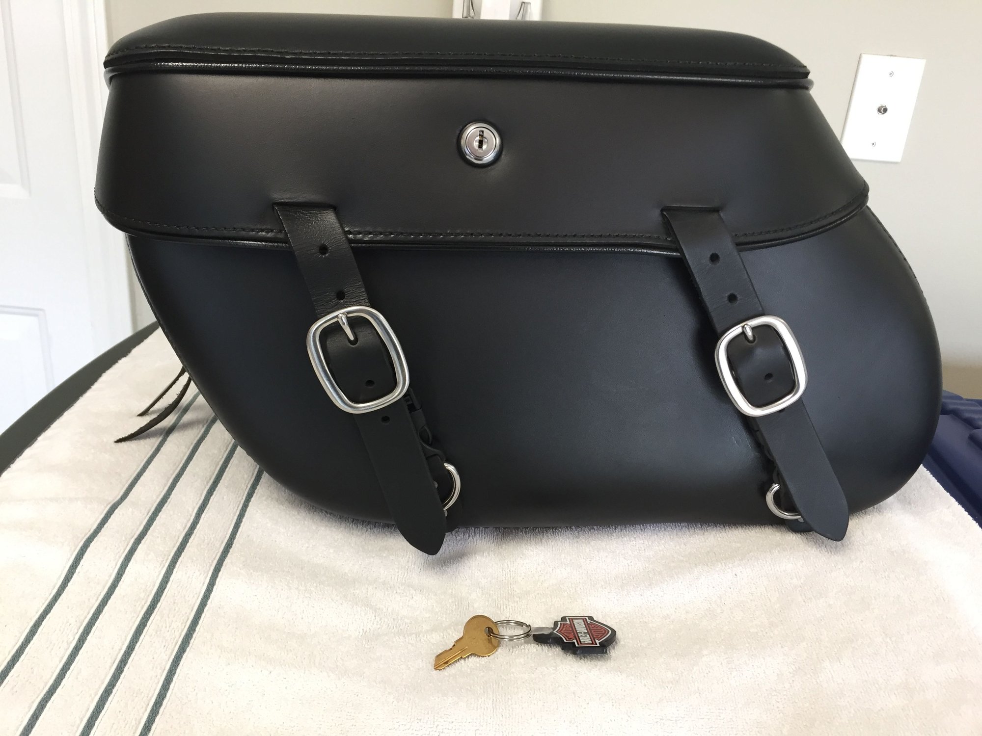 LeatherPros LP3000 Locking Saddlebags for Sportster Harley Davidson Forums