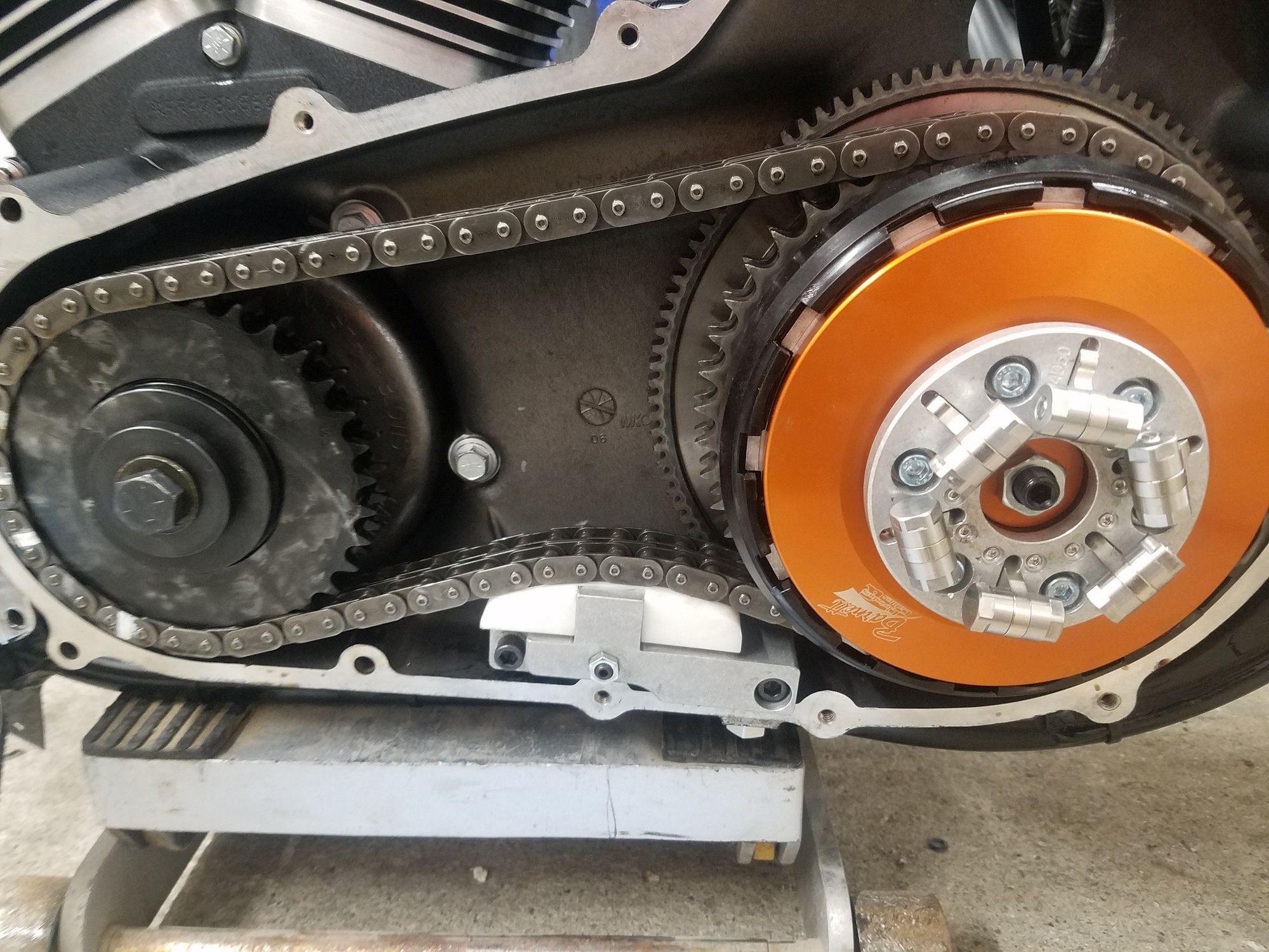 Rocks rattling in the primary,, clutch? Harley Davidson Forums