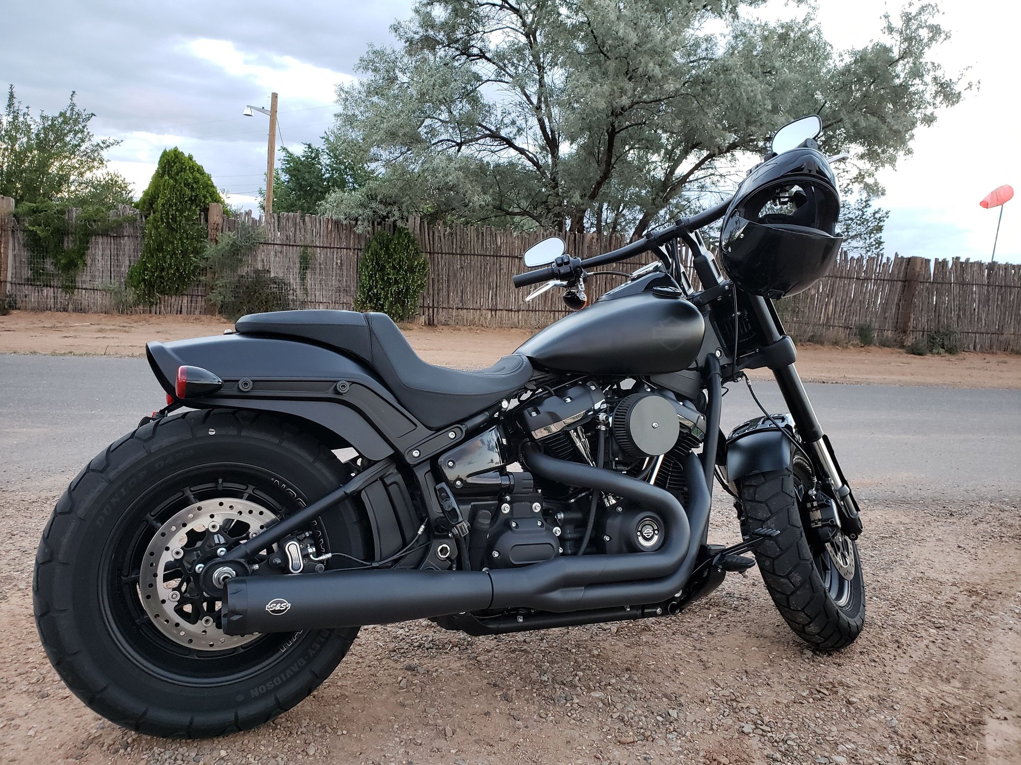 2018 fat bob risers